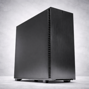 Infinity Atlas workstation desktop PC with black Fractal Define XL case for professional workloads